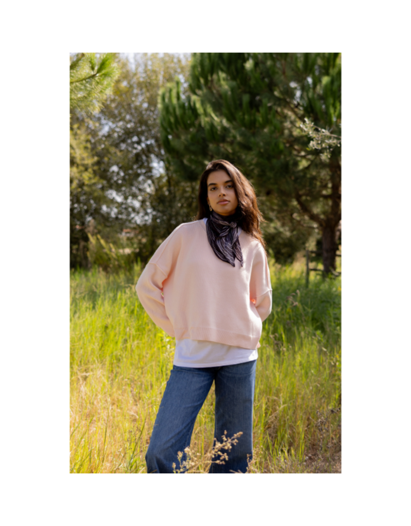 Gentle Fawn Echo Sweater in Petal Pink by Gentle Fawn