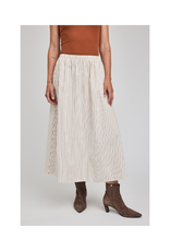 Gentle Fawn Wilhelmina Skirt in Cream Stripe by Gentle Fawn