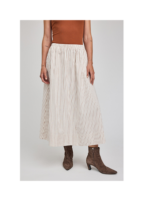Gentle Fawn Wilhelmina Skirt in Cream Stripe by Gentle Fawn