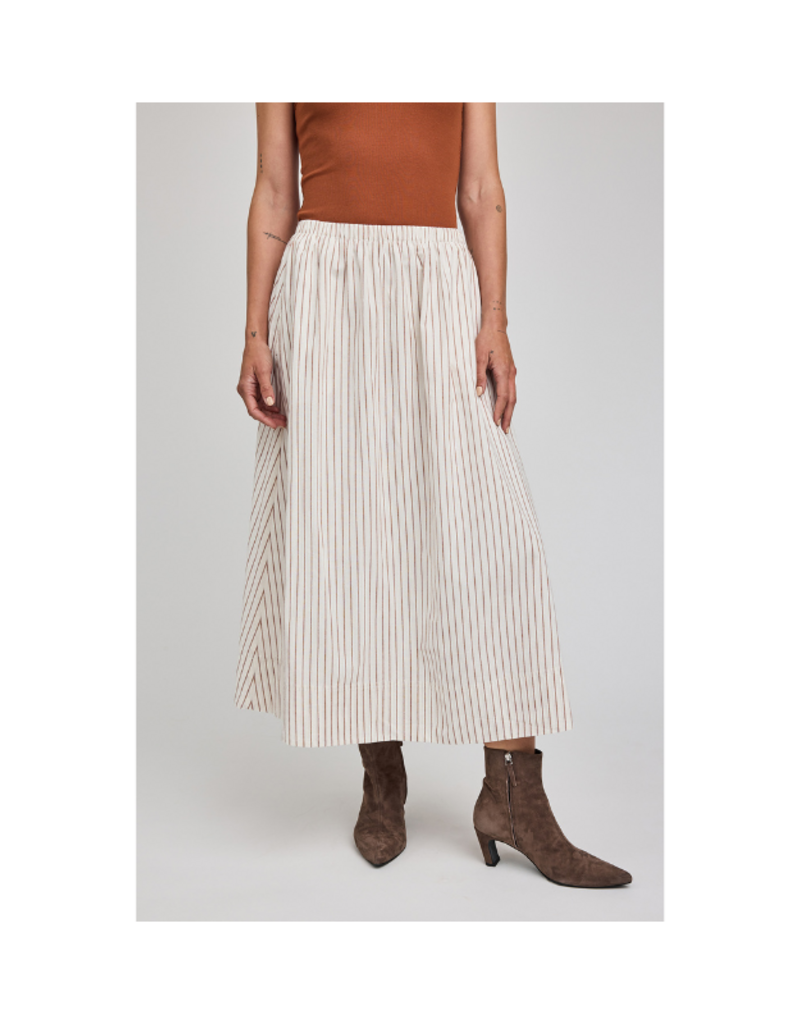 Gentle Fawn Wilhelmina Skirt in Cream Stripe by Gentle Fawn