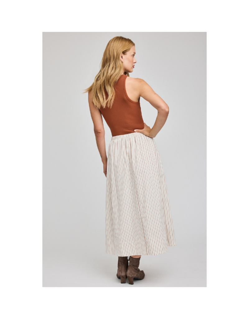 Gentle Fawn Wilhelmina Skirt in Cream Stripe by Gentle Fawn