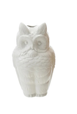 Stoneware Owl Vase