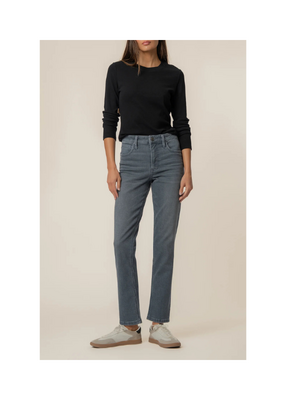 Kut from the Kloth Rachael High Rise Fab Ab Mom in Courage by Kut from the Kloth