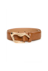 b.young Vocodile Belt in Cognac by b.young