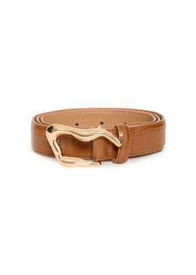 b.young Vocodile Belt in Cognac by b.young