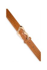b.young Vocodile Belt in Cognac by b.young