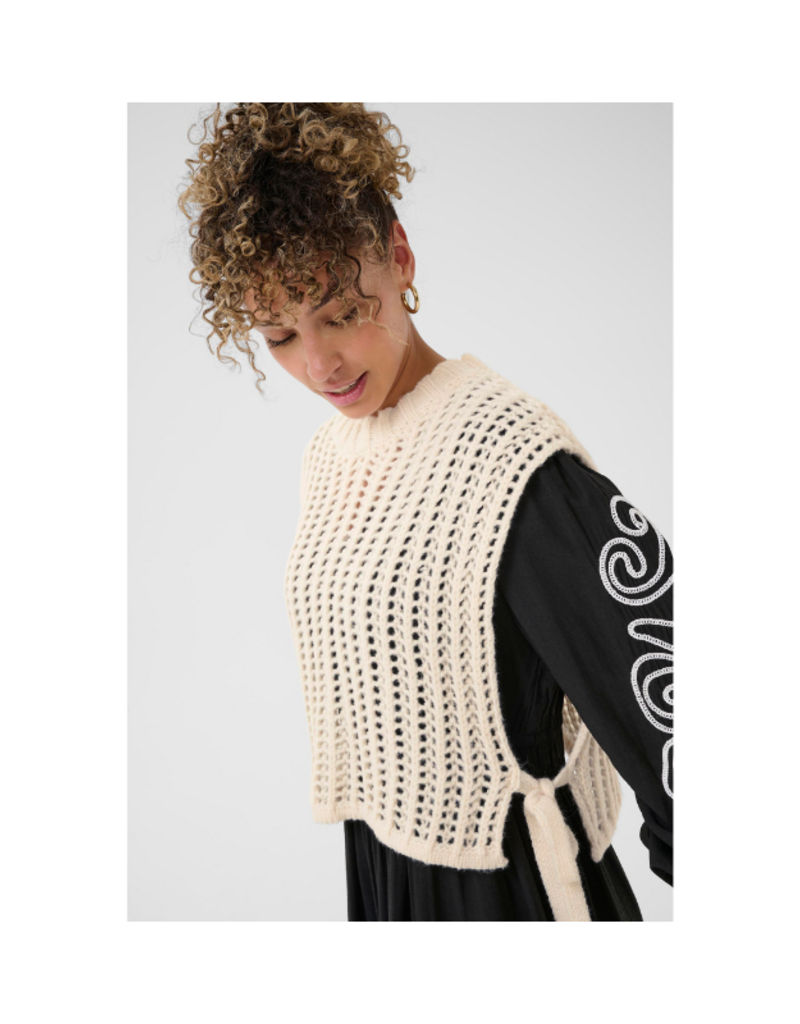 Cream Wullie Knit Slipover by Cream