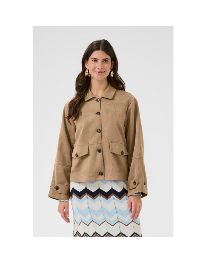 Cream  Cala Jacket in Cocoa Creme by Cream