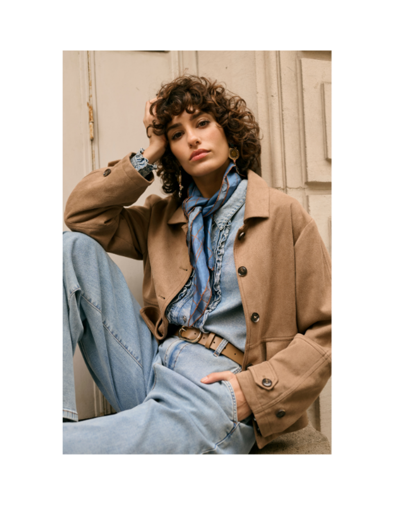 Cream  Cala Jacket in Cocoa Creme by Cream