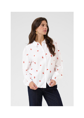 Cream Jeanne Shirt in Snow White by Cream
