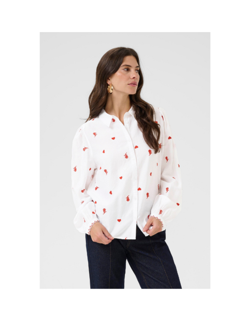Cream Jeanne Shirt in Snow White by Cream