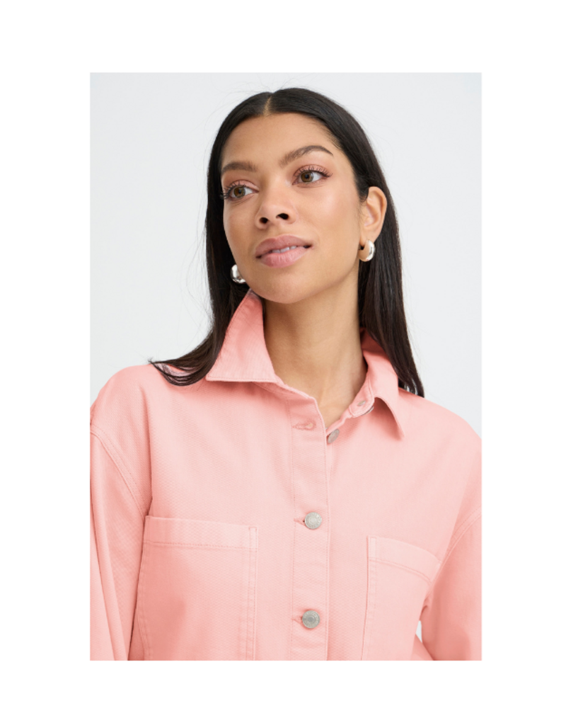 b.young Kainno Shirt in Parfait Pink by b.young