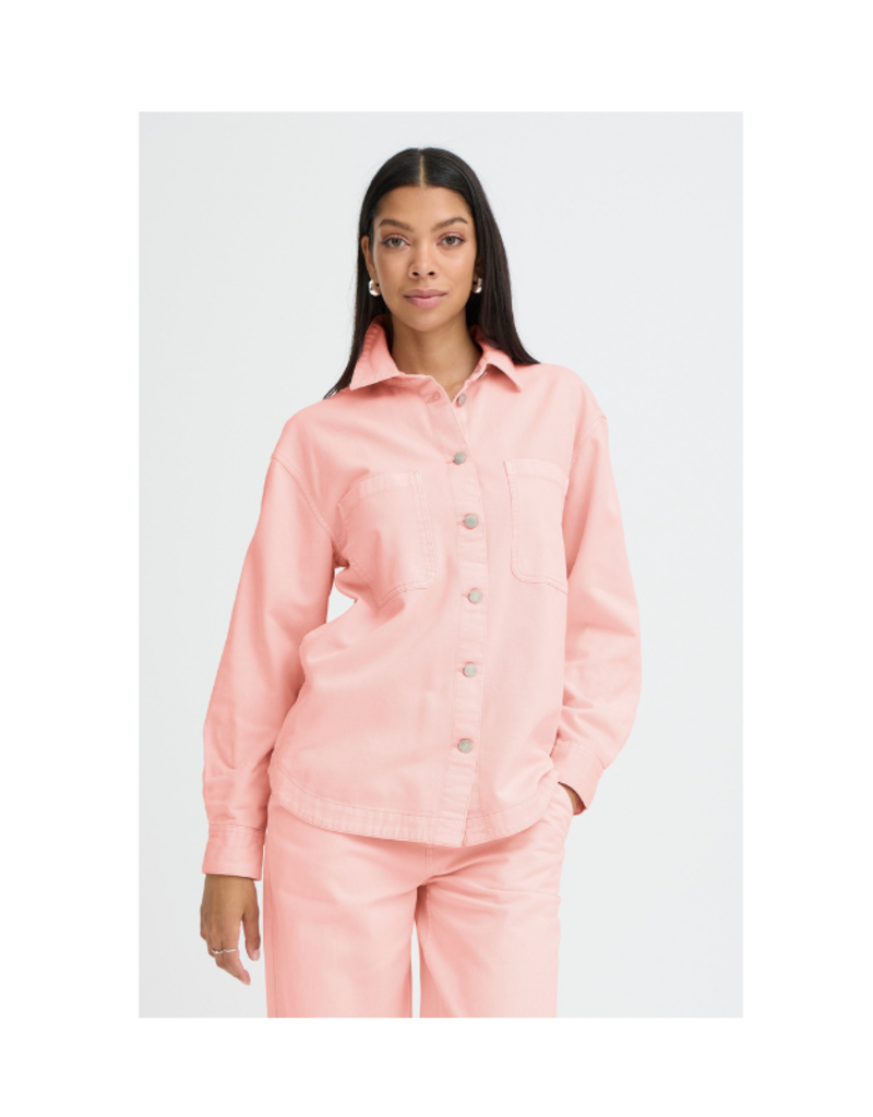 b.young Kainno Shirt in Parfait Pink by b.young