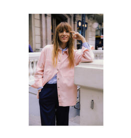 b.young Kainno Shirt in Parfait Pink by b.young