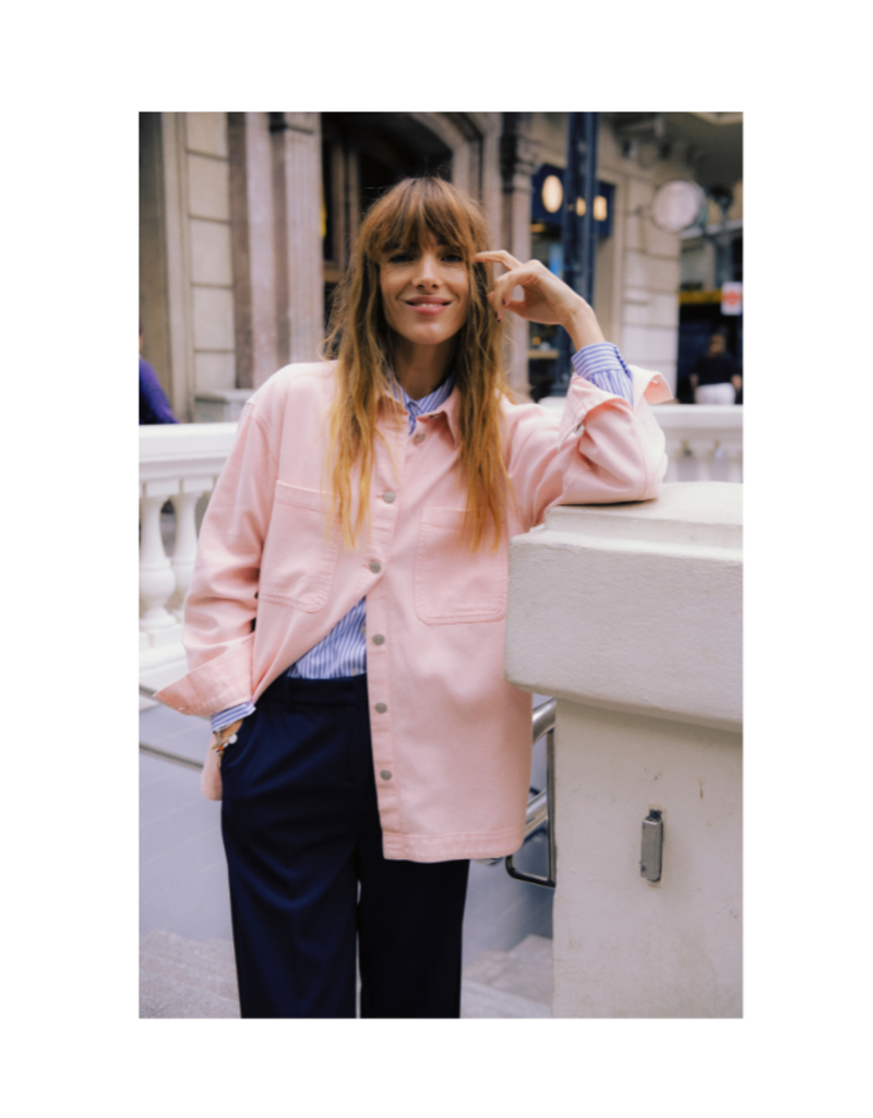 b.young Kainno Shirt in Parfait Pink by b.young