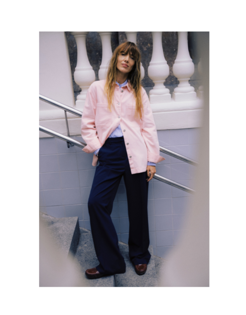 b.young Kainno Shirt in Parfait Pink by b.young