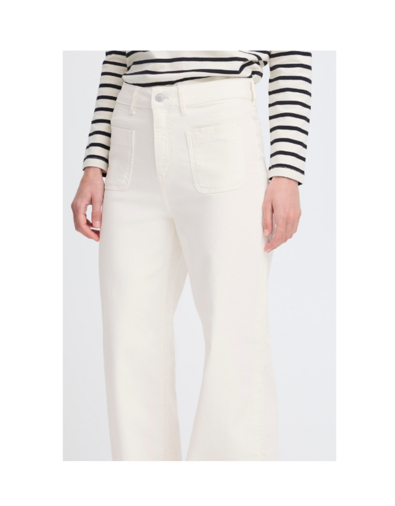 b.young Lydia Pocket Jeans in Marshmallow by b.young