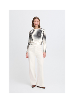 b.young Lydia Pocket Jeans in Marshmallow by b.young