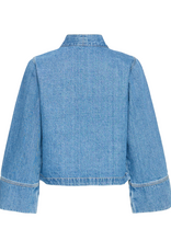 b.young Kacila Shirt in Mid Blue Denim by b.young
