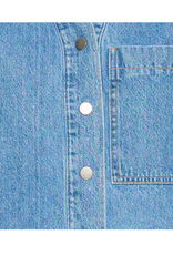 b.young Kacila Shirt in Mid Blue Denim by b.young