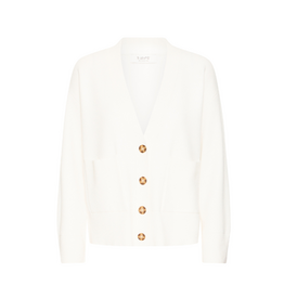 b.young Otari Cardigan in Marshmallow by b.young