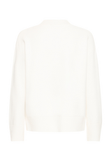 b.young Otari Cardigan in Marshmallow by b.young