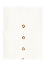 b.young Otari Cardigan in Marshmallow by b.young