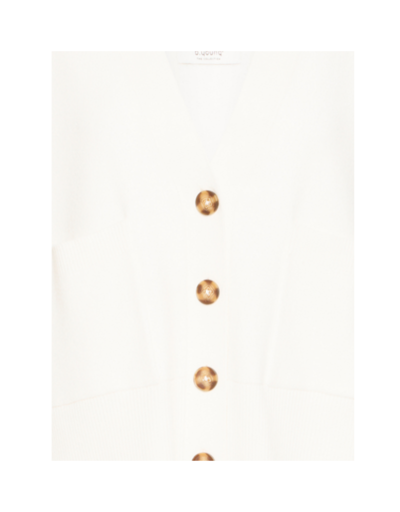 b.young Otari Cardigan in Marshmallow by b.young