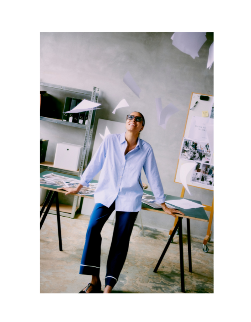 b.young Hanio Shirt Stripe by b.young