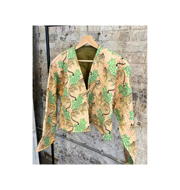 French Toast The Clara Jacket in Brown Pink Leopard by French Toast