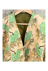 French Toast The Clara Jacket in Brown Pink Leopard by French Toast