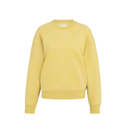 YAYA Heavy Sweatshirt in Dried Moss Green by YAYA