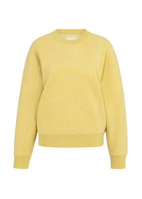 YAYA Heavy Sweatshirt in Dried Moss Green by YAYA