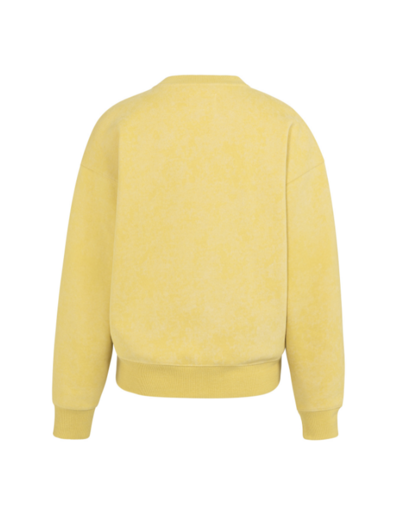 YAYA Heavy Sweatshirt in Dried Moss Green by YAYA