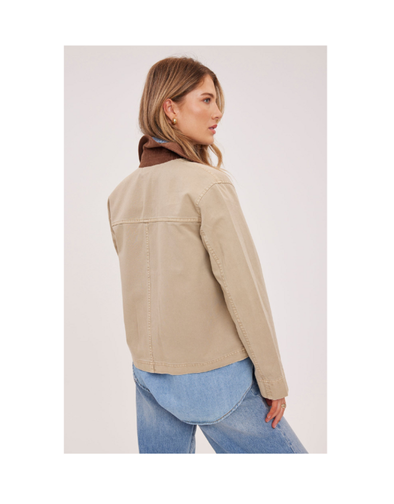 Gentle Fawn Archer Jacket in Tan by Gentle Fawn
