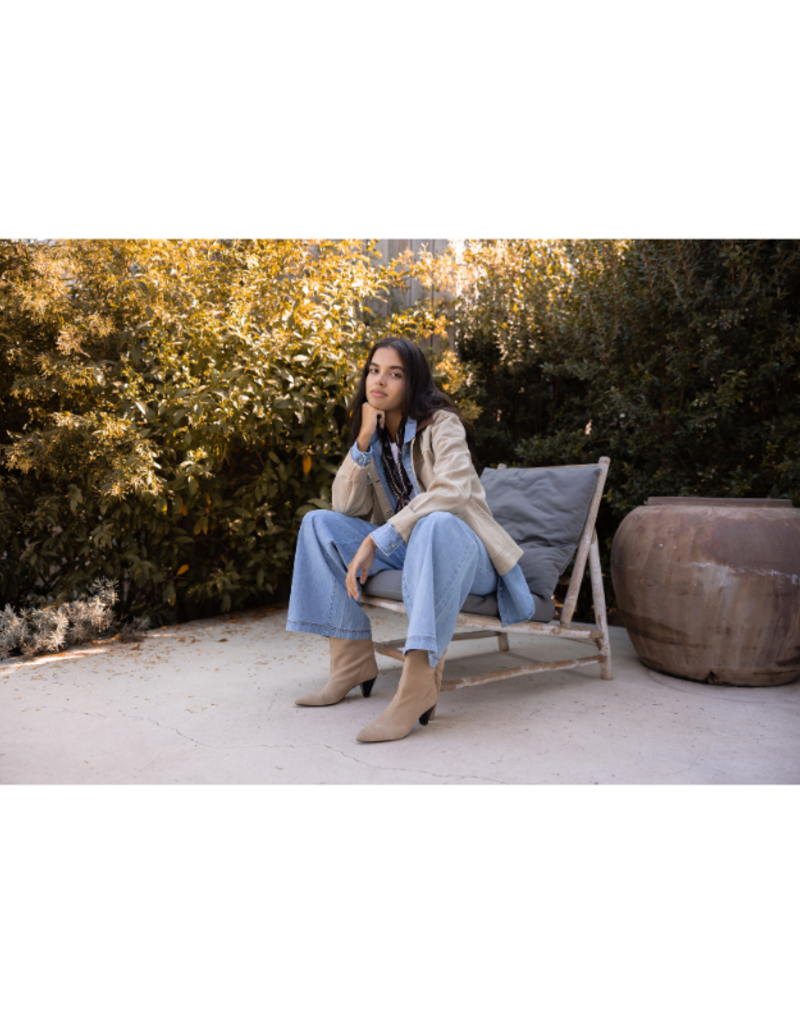 Gentle Fawn Archer Jacket in Tan by Gentle Fawn