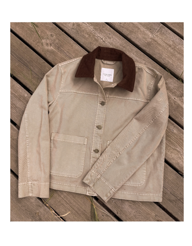 Gentle Fawn Archer Jacket in Tan by Gentle Fawn