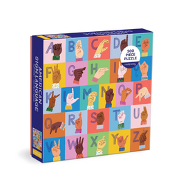 Raincoast Books American Sign Language Puzzle