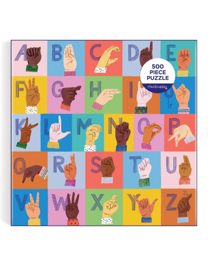Raincoast Books American Sign Language Puzzle