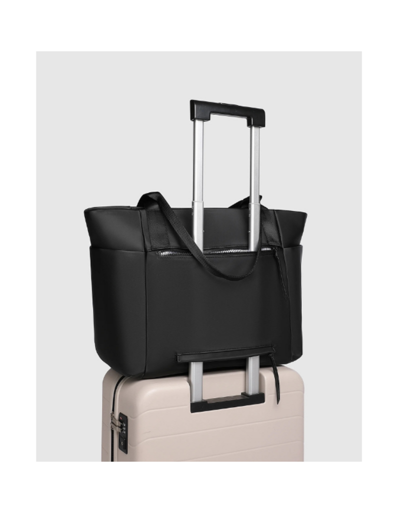 Louenhide Chicago Tote in Black by Louenhide