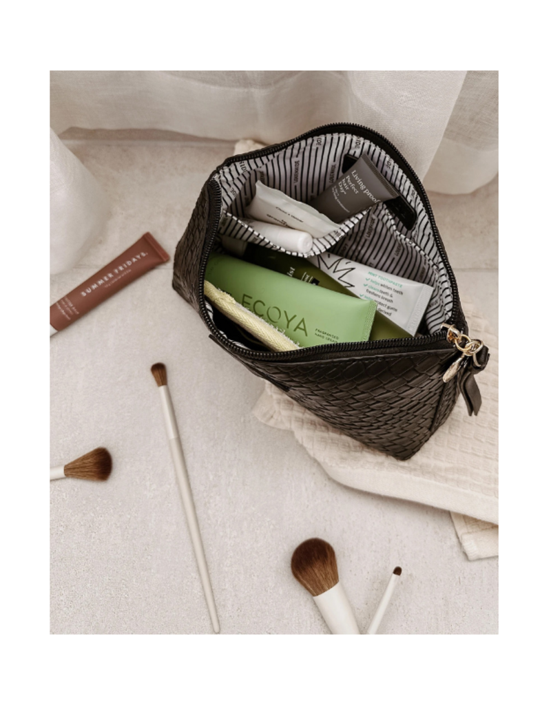 Louenhide Carlo Makeup Bag in Black by Louenhide