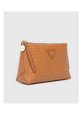 Louenhide Carlo Makeup Bag in Caramel by Louenhide