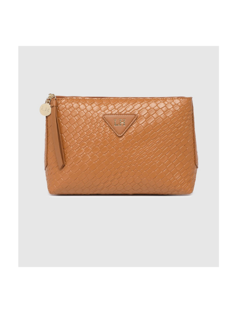 Louenhide Carlo Makeup Bag in Caramel by Louenhide