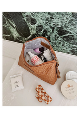 Louenhide Carlo Makeup Bag in Caramel by Louenhide