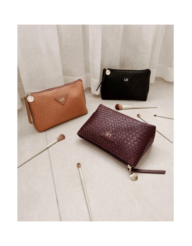 Louenhide Carlo Makeup Bag in Caramel by Louenhide