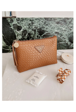 Louenhide Carlo Makeup Bag in Caramel by Louenhide