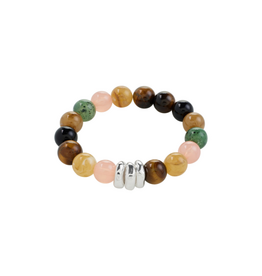 PILGRIM Unfold Bracelet in Multi/Silver by Pilgrim