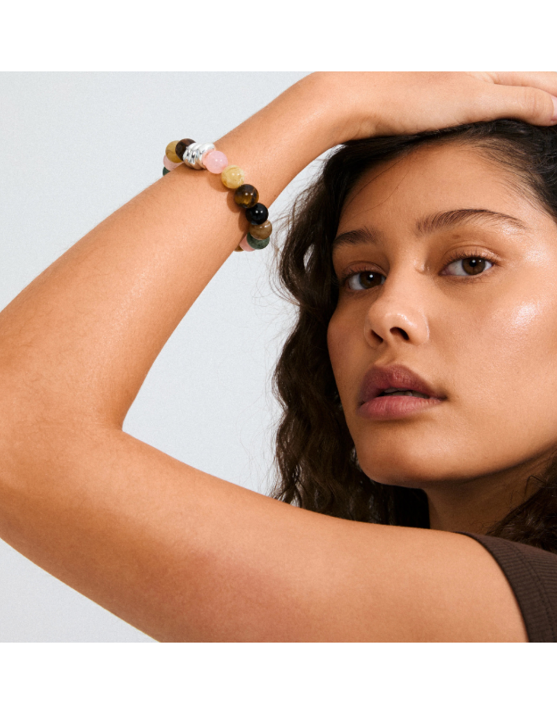 PILGRIM Unfold Bracelet in Multi/Silver by Pilgrim