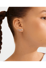 PILGRIM Ava Star Earrings Silver by Pilgrim
