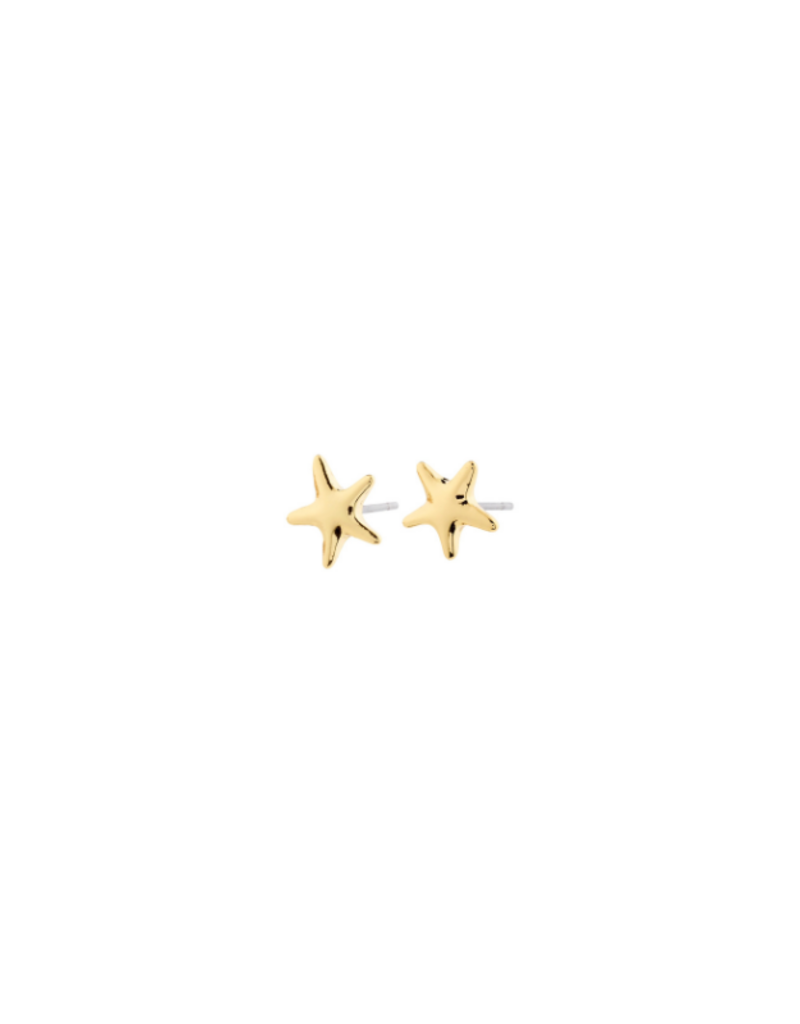PILGRIM Andr Earrings in Gold by Pilgrim